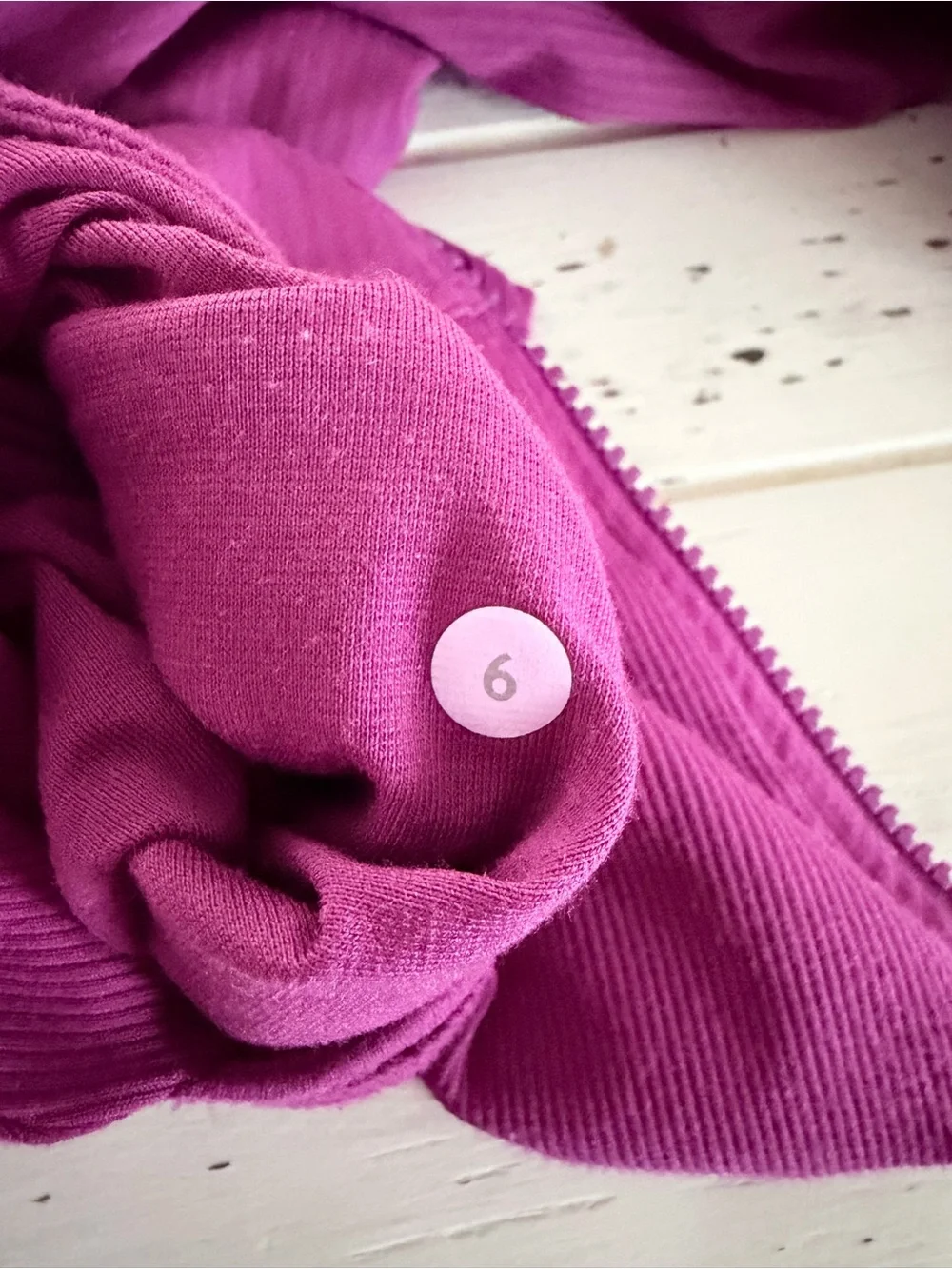 lululemon athletica Fuchsia Hooded Zip Jacket